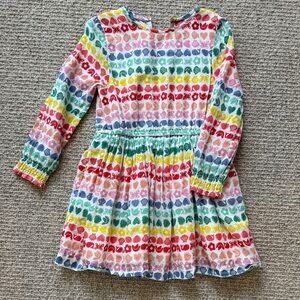 Mini Boden rainbow seashore dress